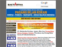 Tablet Screenshot of iklankoran.net